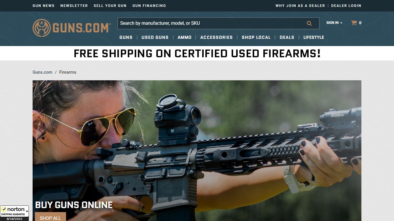 Buy Guns Online :: Guns.com